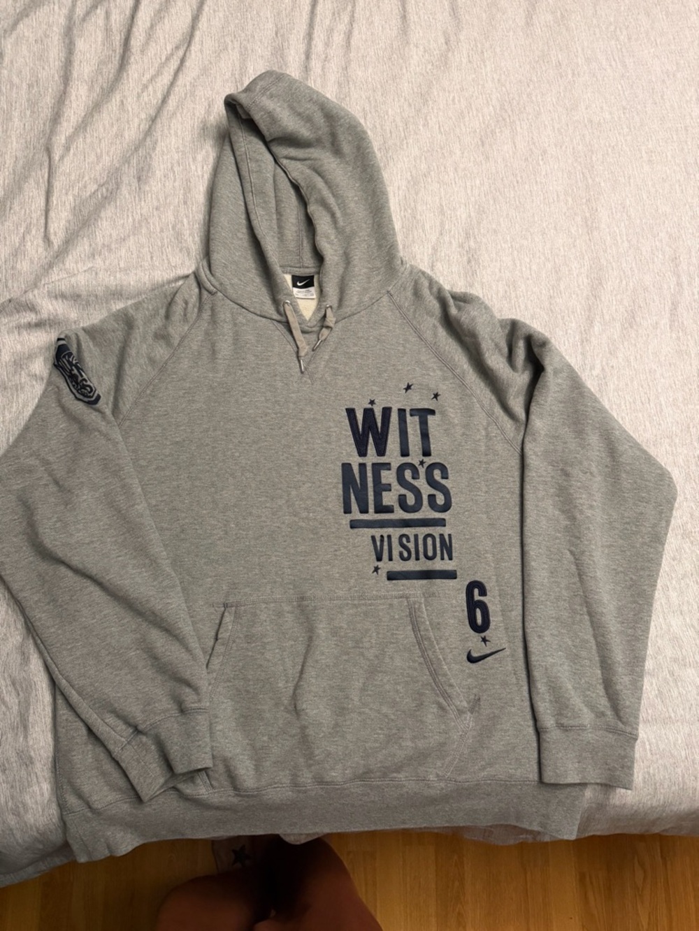 Nike LeBron Witness Vision Hoodie Gray Men’s XXL